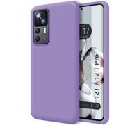 Coque Silicone Liquide Ultra Douce pour Xiaomi 12T/12T Pro 5G Couleur Violet