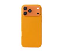 Coque Silicone MagSafe pour iPhone 17 Pro Aimantée avec Protection Caméra MW Orange