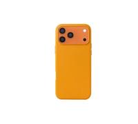 Coque Silicone MagSafe pour iPhone 17 Pro Aimantée avec Protection Caméra MW Orange