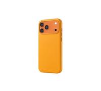 Coque Silicone MagSafe pour iPhone 17 Pro Max Aimantée avec Protection Caméra MW Orange