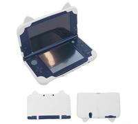 Coque Silicone New pour 3ds LL XL Antichoc Douce Coque Silicone(White)