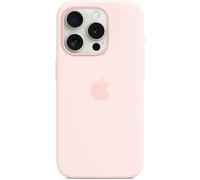Coque Silicone Officielle Apple iPhone 15 Pro - Rose Clair - Neuf