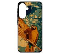 Coque Silicone Perroquet Pour Samsung A56 5g Bois Animaux Perruche Pas Cher Animal Sm-A566b/Ds Tropical Design Rigide Nature Pour Galaxy