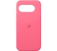 Google Coque Pixel 9a - Silicone Durable résistant aux Taches - Coque Android - Pivoine