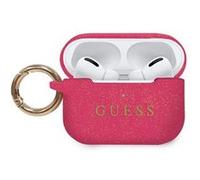 ETUI SILICONE ROSE FUSHIA GUESS POUR APPLE AIRPODS PRO