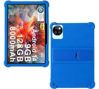 Coque Silicone Pour Doogee T10w/Doogee T10 Plus/Doogee T10 Pro/Doogee T10/Doogee T10s/Doogee U10/Doogee U10 Pro/Doogee U9 Tablette 10 Pouces, Housse Avec Fonctions De Support, Bleu
