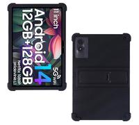 Coque Silicone pour DOOGEE U11/DOOGEE U11 Pro/Blackview Tab 90 WiFi/Blackview Tab9Wifi/Blackview Tab 90 Tablet 11 Zoll Noir