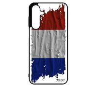 Coque Silicone pour Galaxy A16 4G 5G Drapeau France français Bleu Blanc Rouge Antichoc Euro Rugby Coupe d'europe Coupe du Monde pour Samsung