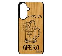 Coque Silicone Pour Galaxy A56 5g Bois J'peux Pas J'ai Apero Humoristique Poisson Housse Bourr¿ Comique Sm-A566b/Ds Motif Souple Pour Samsung