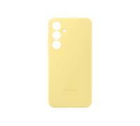 Samsung Coque officielle pour Galaxy S24 FE Silicone souple et lisse Jaune