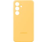 Coque Silicone pour Galaxy S24 Jaune