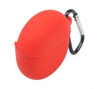 Coque Silicone pour Google Pixel pour buds 2A 2025, Coque Silicone(Red) | Pour Usage Quotidien, Protection pour robuste, Idéal pour Tous, Silicone , Couleur Noir
