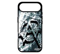Coque Silicone Pour Iphone 17 Air Anarchie Anarchy Dessin Gothique Case Street Art Hardrock 4g Tague Rock Punk Signe Made In France