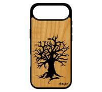 Coque Silicone Pour Iphone 17 Air Bois Peinture Arbre Motif Ecologie Ecolo Personnalis¿ Housse Foret Nature Zen Made In France
