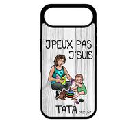 Coque Silicone Pour Iphone 17 Air J'peux Pas J'suis Tata Etui Humoristique Jpeux Original Drole Je Portable Aluminium Texte De