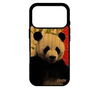 Coque Silicone Pour Iphone 17 Pro En Bois Panda Geant Animaux Ours Etui Noir Ecologie Vert Ecolo Fleurs Personnalis¿ Made In France
