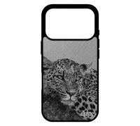 Coque Silicone Pour Iphone 17 Pro Leopard Guepard Jaguar Dessin Sauvage Telephone Etui Fauve Mobile Original Animal Predateur