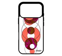 Coque Silicone Pour Iphone 17 Pro Marbre Gel Granite Color¿ Personnalis¿ Motif Geometrique Design Rose Case Original Unique Matiere