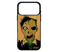 Coque silicone pour iPhone 17 pro max bois zombie TPU epouvante halloween mort vivant apocalypse Vert noir etui telephone mobile de