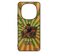 Coque Silicone Pour Pour Xiaomi Redmi Note 14 Pro/14 Pro+ Plus 5g Bois J'peux Pas Y'a Foot Portable Telephone Humour Dessin Tpu Supporter