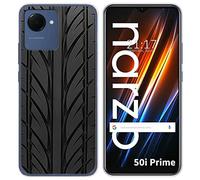 Coque Silicone pour Realme Narzo 50i Prime Design Pneus Dessins