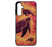 Coque Silicone Pour Samsung A16 4g 5g Bois Naturel Tortue Rose Case Mandala Tpu Animaux Ocean Luth Design Rigide Animal Marin De Pour Galaxy