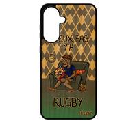 Coque Silicone Pour Samsung A56 5g En Bois J'peux Pas Y'a Rugby Je Violet Sm-A566b/Ds Portable Humoristique Bd Personnalis¿ Pour Galaxy