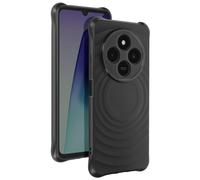 Coque Silicone pour Samsung Galaxy A16 Antichoc Texture Vague en 3D Noir