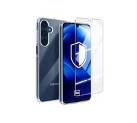 Coque Silicone Pour Samsung Galaxy A16 Avec Verre Trempé Antichoc 3mk Transparent