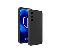 Coque Silicone pour Samsung S24 FE Antichoc avec Intérieur Microfibre Noir