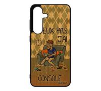 Coque Silicone Pour Samsung S25 Bois J'peux Pas J'ai Console Geek Pas Cher Texte Gamer Etui Play Drole Jeux Video Jpeux Je De Pour Galaxy