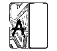 Coque Silicone Pour Samsung Z Fold 5 Anarchie Liberté Housse Populaire Communisme Communiste Souple Blanc Urbain Telephone De Galaxy