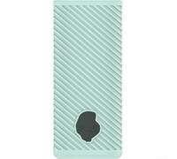 Coque Silicone pour skullcandy Dime pour evo Anti-Choc Coque(Green grass)