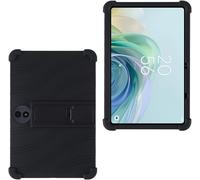 Coque Silicone pour TCL Tab 11 Gen 2 / TCL Tab 11 FE Tablette Tactile 11 Pouces, Housse de Protection avec Fonctions de Support pour TCL Tab 11 Gen 2 / TCL Tab 11 FE, Noir