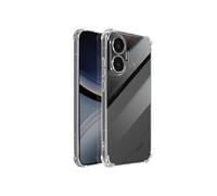 Coque Silicone pour Xiaomi Poco F7 avec Coins Bumper et Bloc Caméra Renforcé Transparent