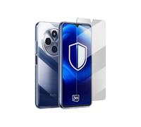 Coque Silicone pour Xiaomi Redmi 14C avec Verre Trempé Antichoc Transparent