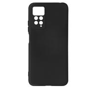 Coque Silicone pour Xiaomi Redmi Note 11 Pro 5G Semi-rigide Soft-touch Fine noir