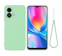 Coque Silicone pour ZTE Blade A35e 4G, Étui Antichoc et Anti-Rayures avec Doublure en Microfibre, Protection Souple pour Homme et Femme Coque pour ZTE Blade A35e 4G (Vert Menthe Douce)