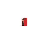 JAYM - Coque Silicone Premium Rouge pour Apple iPhone 14 - 100% Silicone et Microfibre - Renforcée et Ultra Doux