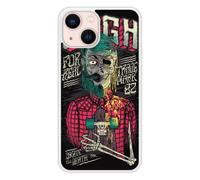 Coque Silicone Renforcée - Compatible Apple Iphone 13 - Design Skull Urgh