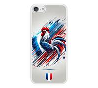 Coque Silicone Renforcée - Compatible Apple Ipod Touch - Design Coq Francais