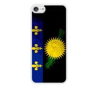 Coque Silicone Renforcée - Compatible Apple Ipod Touch - Design Drapeau Guadeloupe