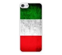 Coque Silicone Renforcée - Compatible Apple Ipod Touch - Design Drapeau Italie