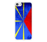 Coque Silicone Renforcée - Compatible Apple Ipod Touch - Design Drapeau La Reunion