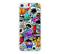 Coque Silicone Renforcée - Compatible Apple Ipod Touch - Design Graffiti 2