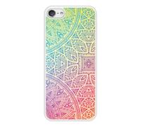 Coque Silicone Renforcée - Compatible Apple Ipod Touch - Design Mandala Pastel