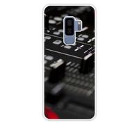 Coque Silicone Renforcée - Compatible Samsung Galaxy S9 - Design Dj Mixer