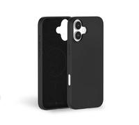 Coque Silicone Renforcée MagSafe pour IP16 Plus Noire