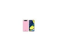 Coque Silicone rose pour Samsung Galaxy A80