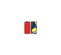 Coque Silicone rouge pour Samsung Galaxy A80